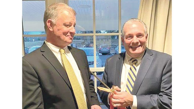 Michael Harrington, left, seen here with Michael Glick
