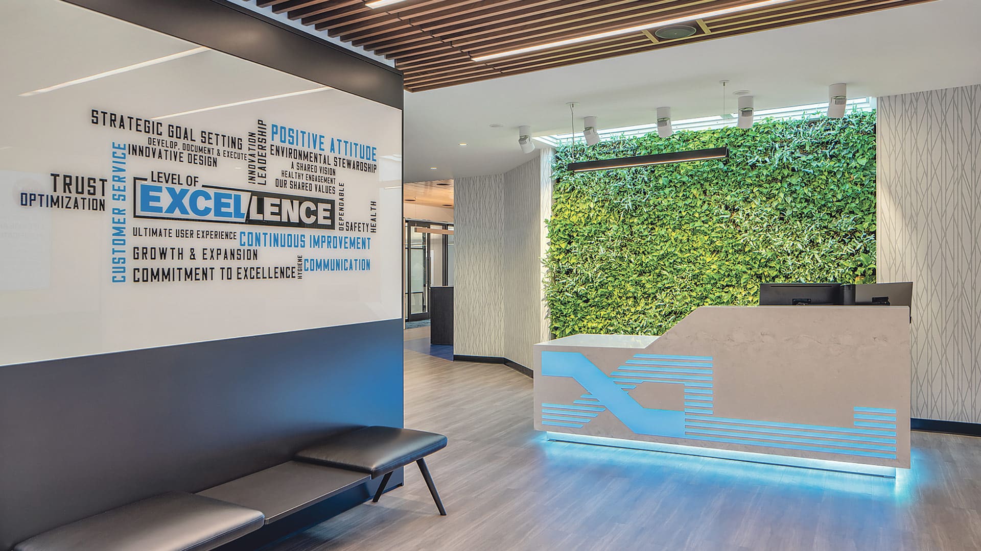 Excel Dryer’s leaders aimed to make the recent office renovation both energy-efficient and human-centric.Photo courtesy of Excel Dryer