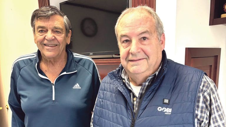 Joe Marois, left, and Carl Mercieri.