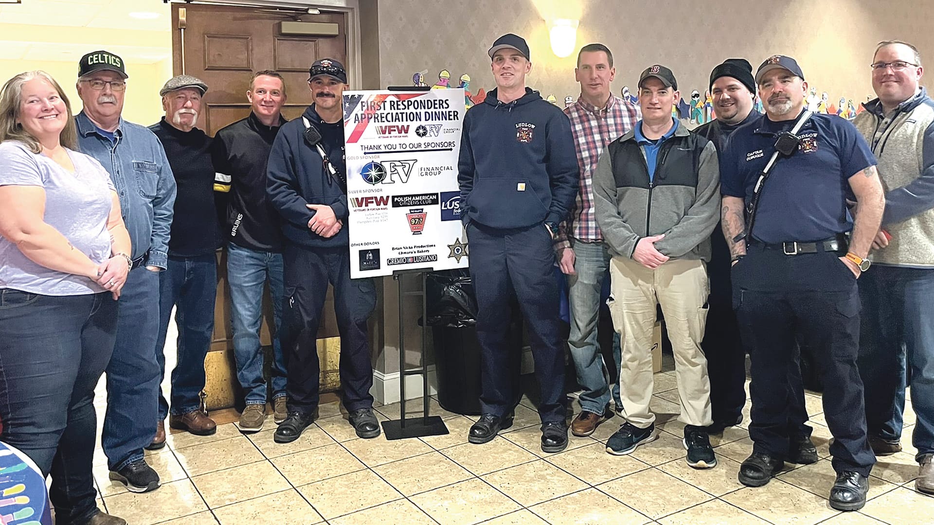 Members of the Ludlow Fire Department.