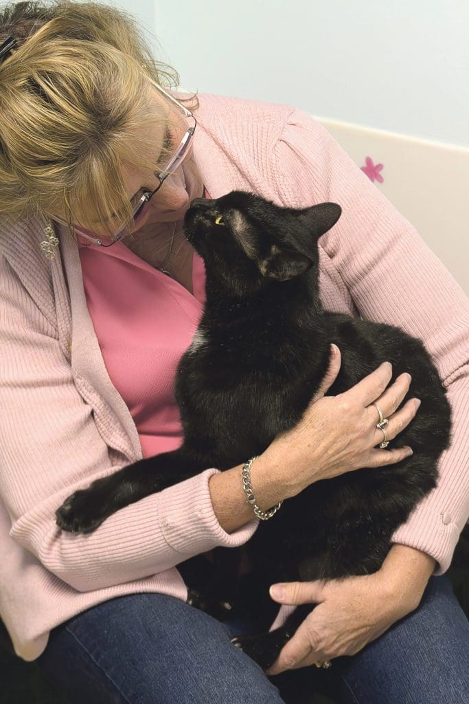 Sheryl Blancato spends time at each of Second Chance’s four hospitals every week.
