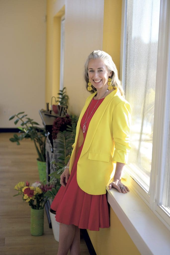Andrea Bordenca says her many programs are designed to give people something she didn’t have growing up — a sense of belonging