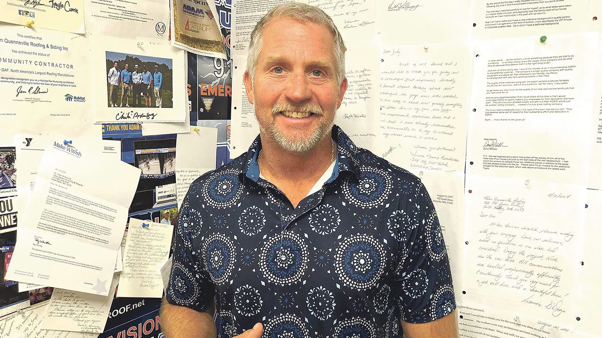 Adam Quenneville says he’s been coming back to the home show for 25 years