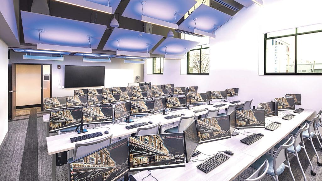 Dietz & Company designed the new Richard E. Neal Cybersecurity Center of Excellence in Springfield.
