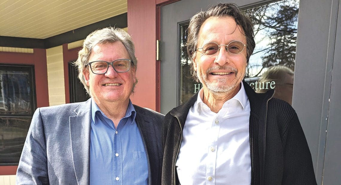 Principals Rick Katsanos (left) and Don Hafner
