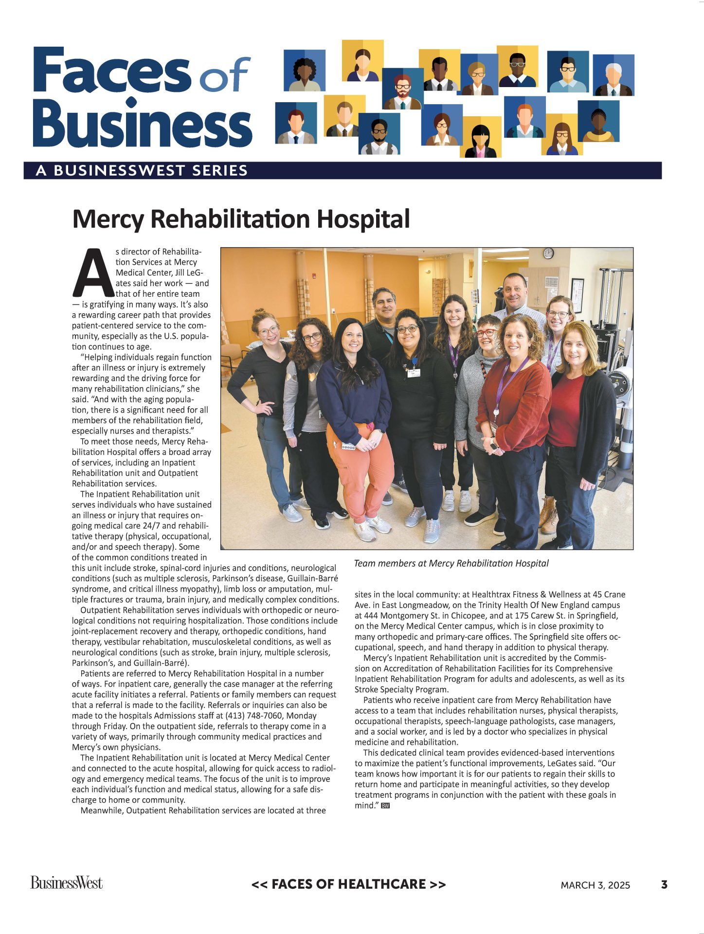 Faces of Healthcare Page 2