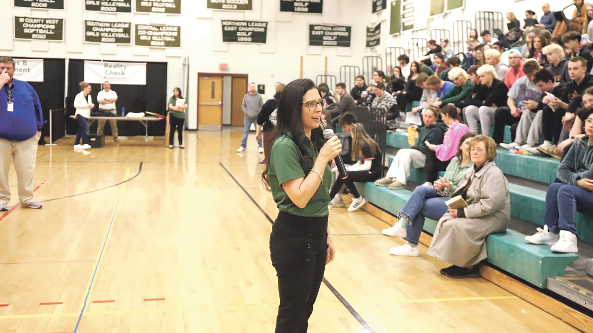 Jodie Gerulaitis says the financial-literacy skills students develop now will benefit them later, no matter what college or career path they choose.