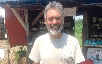 Ryan Voiland says Red Fire Farm cannot remain financially sustainable without a new barn and farm store.