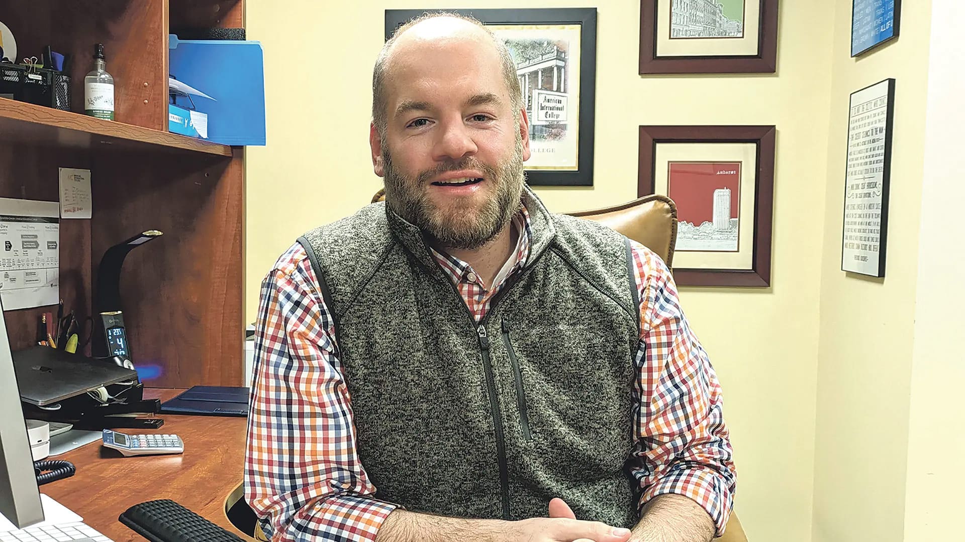 American International College Provost Michael Dodge