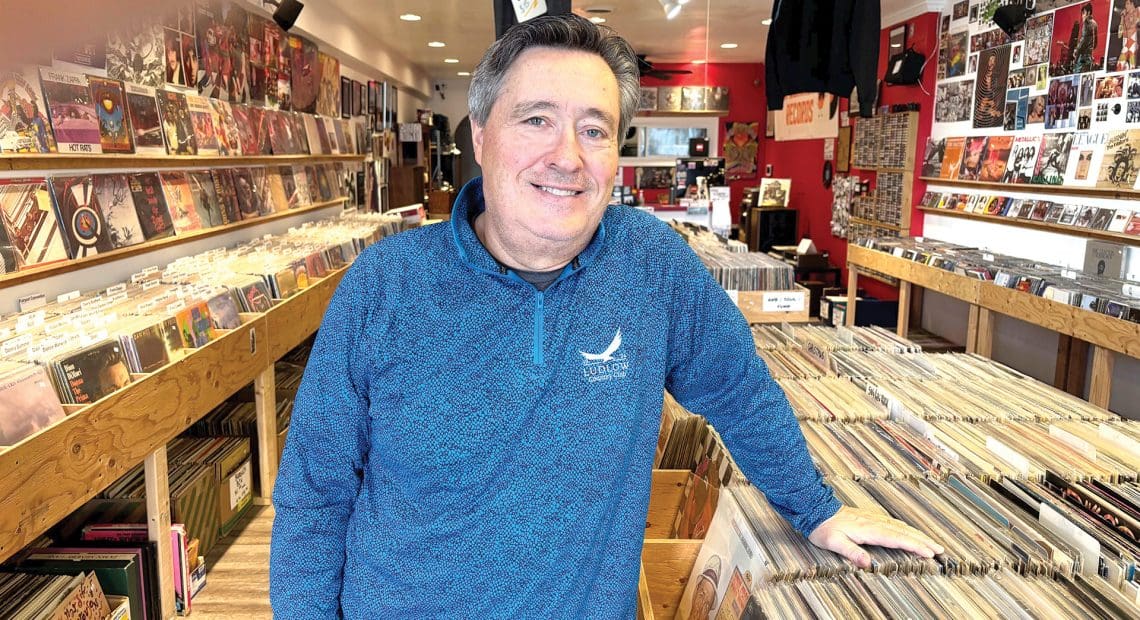 Bob Roccanti says vinyl is enjoying a resurgence among people of all ages.
