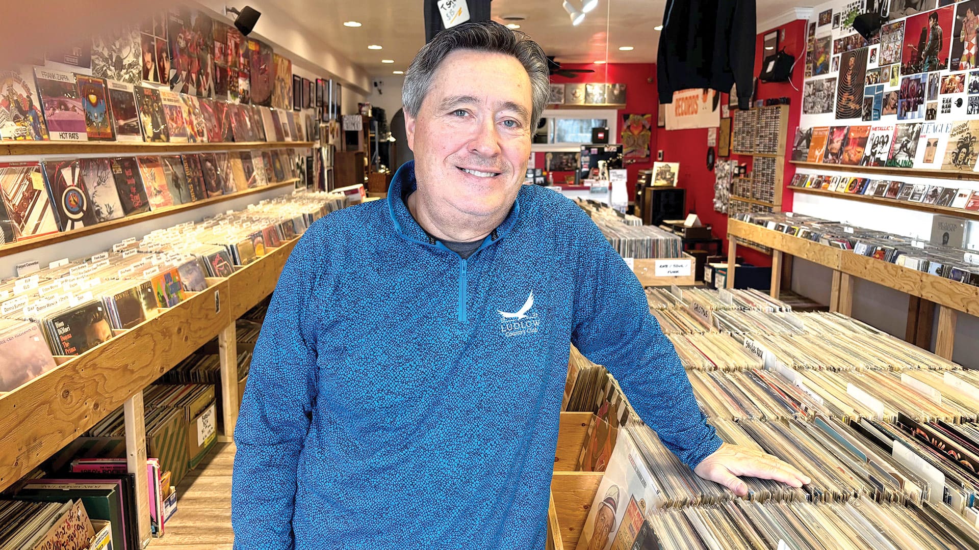 Bob Roccanti says vinyl is enjoying a resurgence among people of all ages.