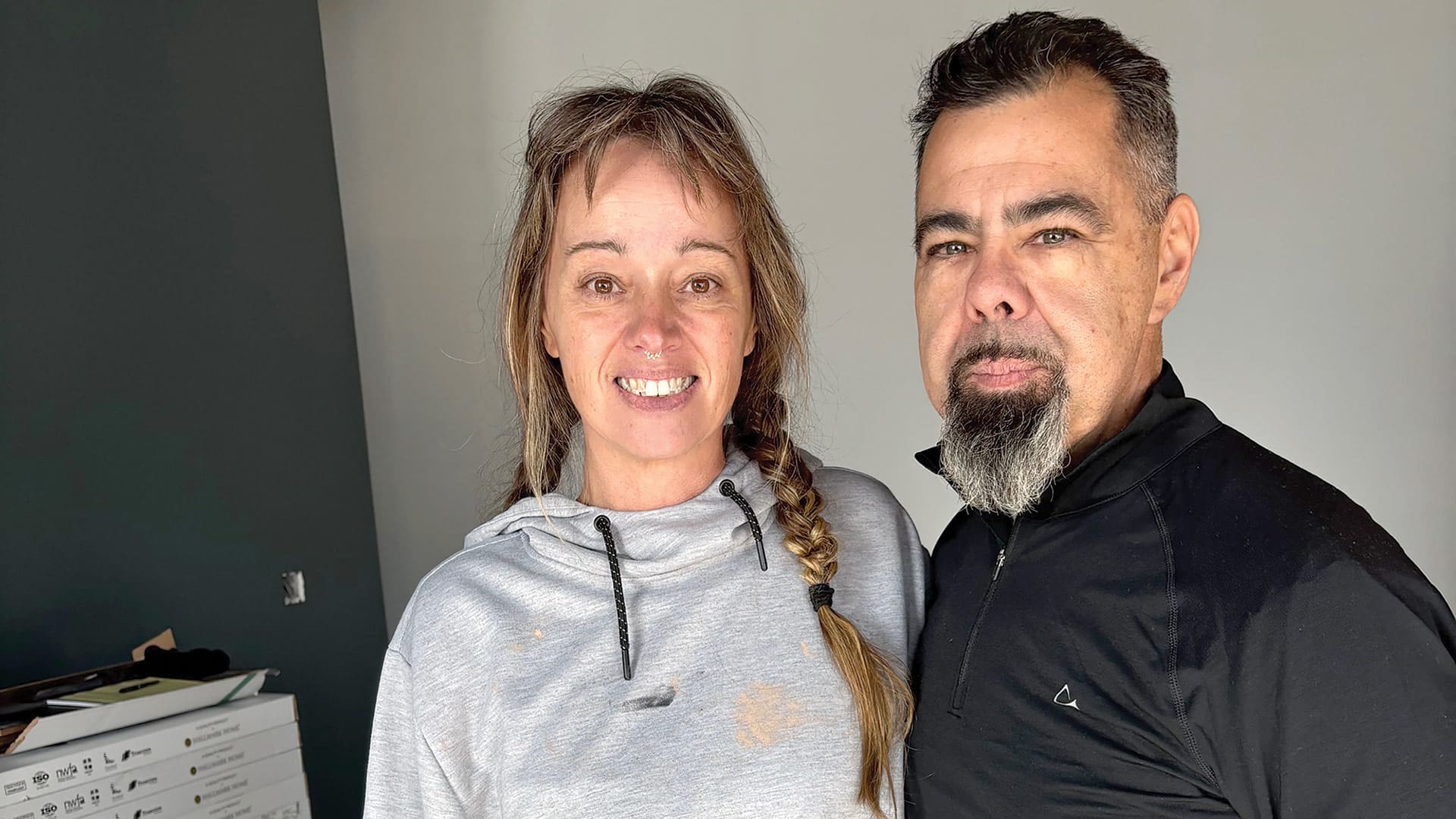 Cristie and Chris Elliott, owners of Elliott Fire