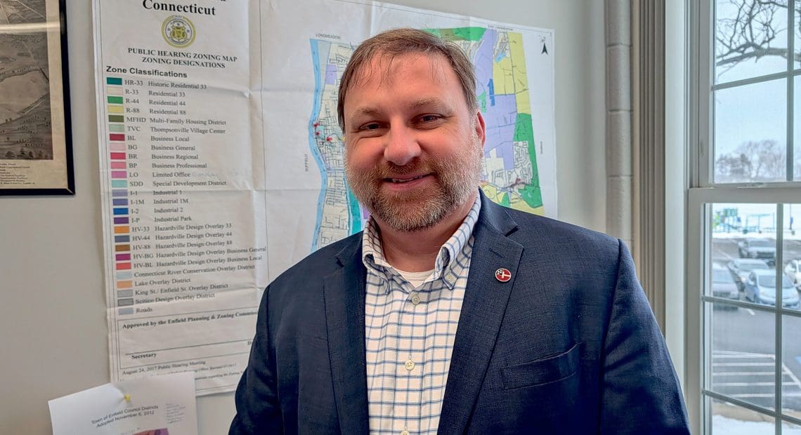 Aaron Marcavitch says Enfield residents tend to take a wait-and-see approach to development, but they’ll soon be seeing some shovels in the ground.