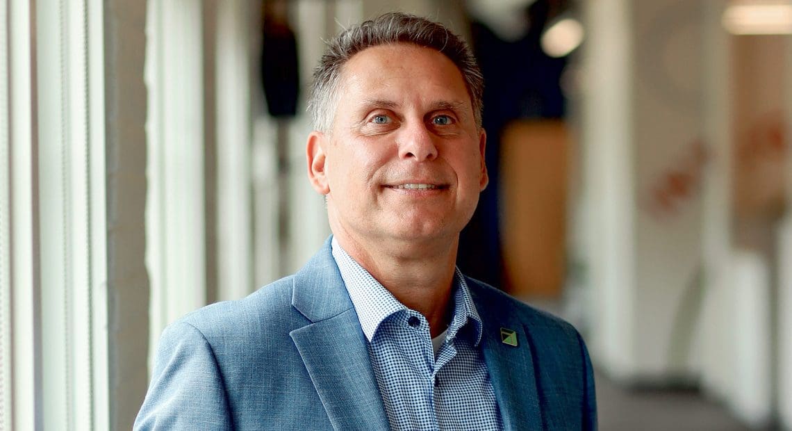 Marco Bernasconi says Country Bank’s adoption of new technology must be done smartly, with the needs of customers in mind.
