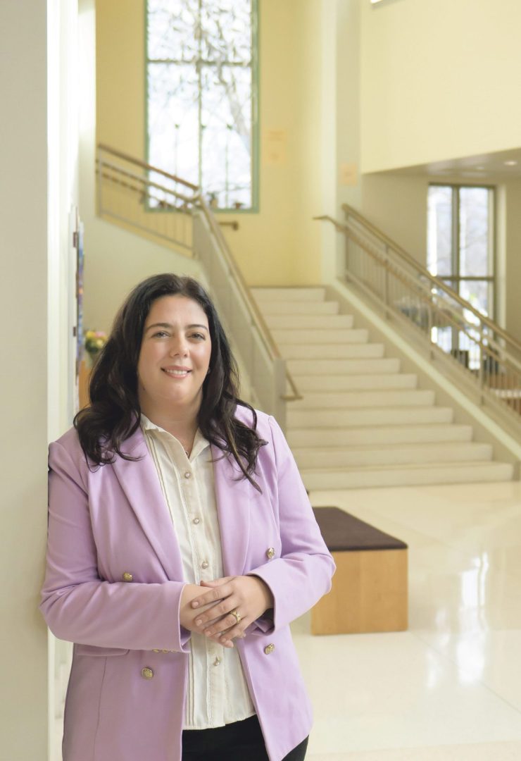 Rachelle Hannoush says her own early struggles as a high school student in Lebanon have influenced the significant empathy she has for teenagers today.Photo by Bob Zemba, Simple Truth Imaging