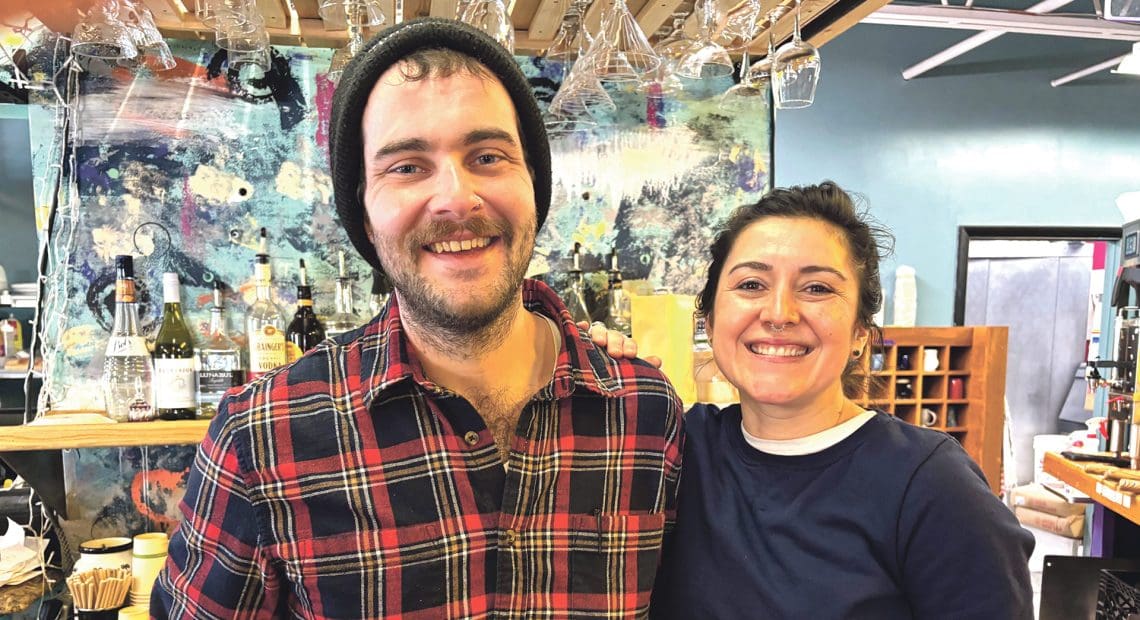 Tim and Andrea Monson, owners of Monsoon Roastery.