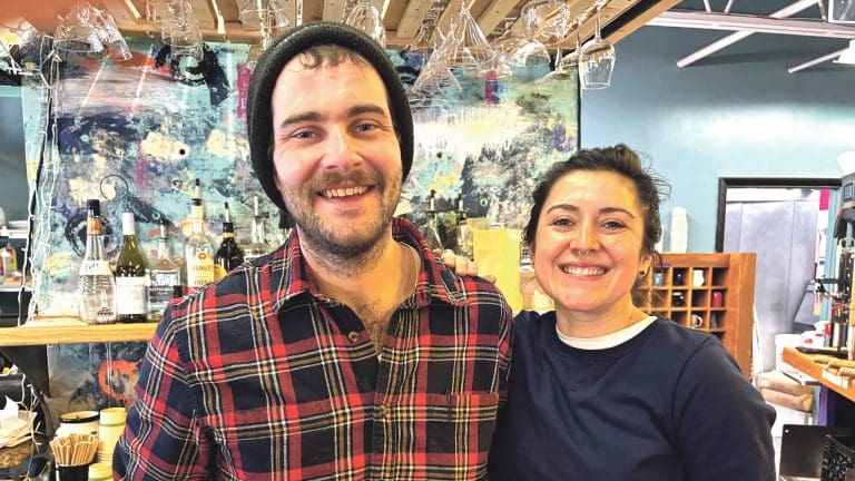 Tim and Andrea Monson, owners of Monsoon Roastery.