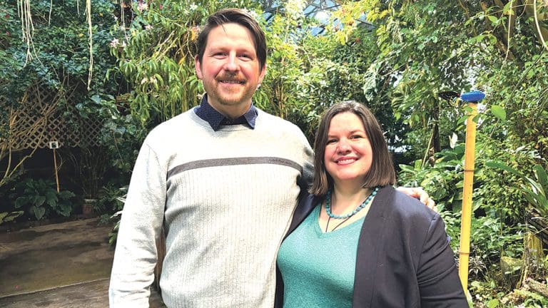 Victoria Tubbs and Vytautas Sukys have big plans for Magic Wings Butterfly Conservatory.