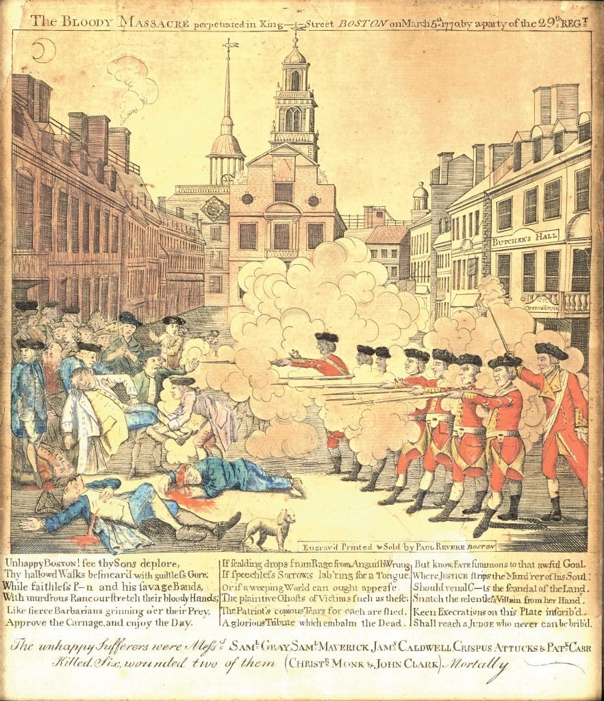 This image is one of many that will be on display as part of the “Picturing the Revolution” exhibit to open on April 18 at Historic Deerfield.