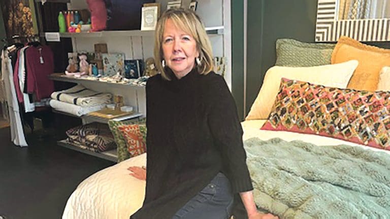 Marion Hayden says she’s always had a “love for color, design, and merchandising,” and all three come together in her new venture, Home on Main.