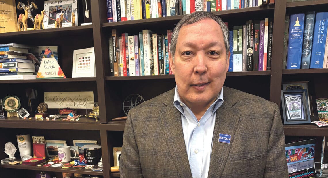 Eric Nakajima says he wants to take full advantage of Holyoke’s many assets, including mill space, a business-friendly government, and green energy.