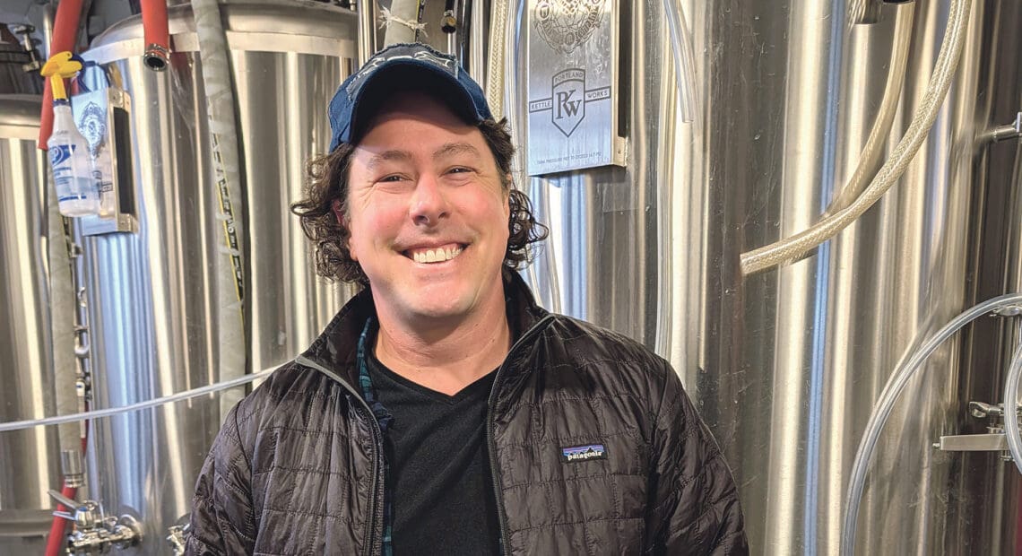 Four Phantoms Brewing Co. owner Drew Phillips.