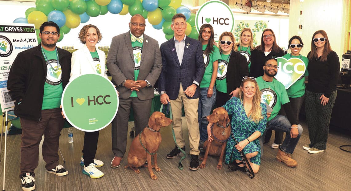 Auto dealer Gary Rome (pictured at center) again partnered with the HCC Foundation for a one-day campaign to raise money for student support programs and academic resources at Holyoke Community College.