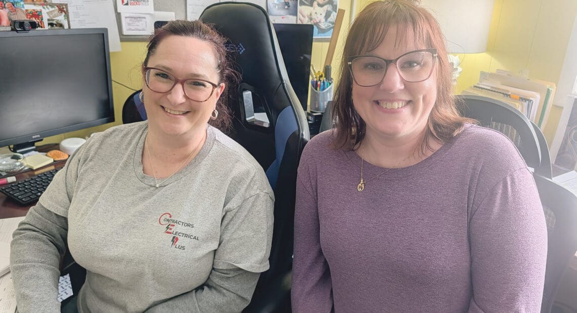 Company owners Kristin Wampler (left) and Kristen Sgroi.