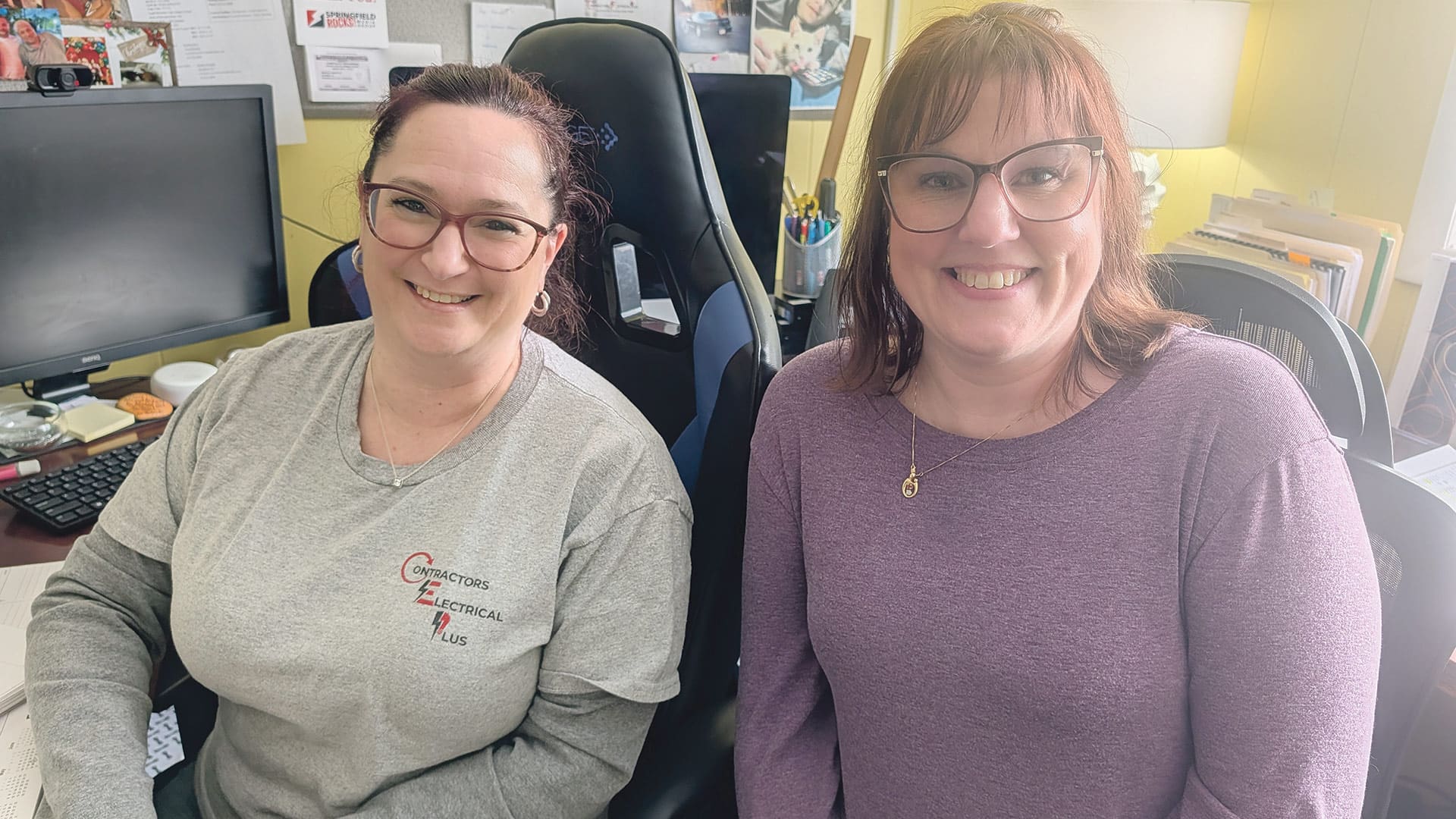 Company owners Kristin Wampler (left) and Kristen Sgroi.