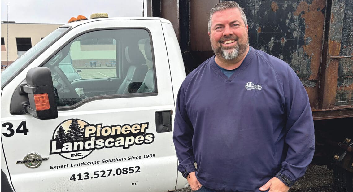 Brian Campedelli says the harsh winter benefited landscapers in a few ways; it gave a solid start to those that plow snow, and it created great anticipation for spring.