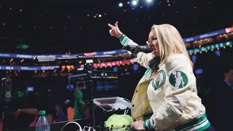 DJ Nicki Nell, president of Visual Sound Productions Inc.,