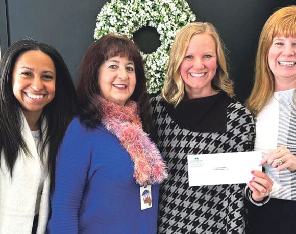 Pictured: Katelynn Miner, founder and executive director at Berkshire Dream Center (third from left) with, from left, Greylock’s Rachel Mabee, Cindy Shogry-Raimer, and Jamie Moncecchi.